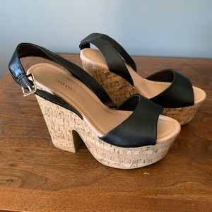 Wild diva thick platforms